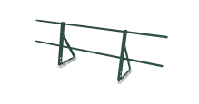 Элементы безопасности кровли Optima в Ярославле Ограждение кровельное на фальц Optima