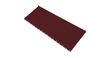 Фальцевая кровля (лист) в цвете RAL 3005 красное вино Кликфальц® mini