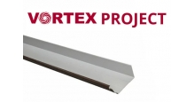 Прямоугольный металлический водосток Металлическая водосточная система Vortex Project